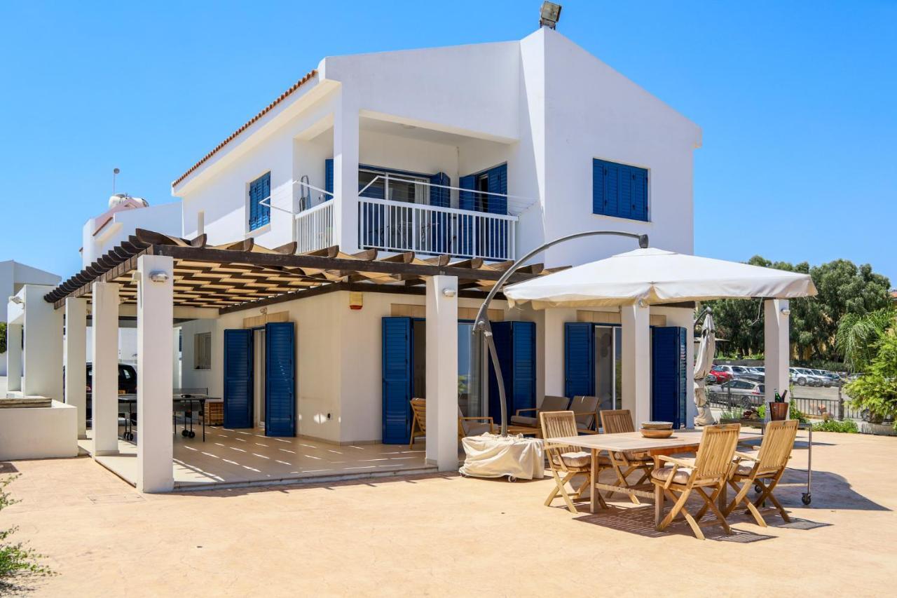 Phaedrus Living: Seaside Luxury Villa Anafi Παραλίμνι Εξωτερικό φωτογραφία